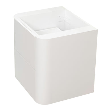 *Clearance* Tura Smooth 600mm Curved Wall Hung Vanity Cabinet, Matte White