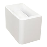 *Clearance* Tura Smooth 900mm Curved Wall Hung Vanity Cabinet, Matte White