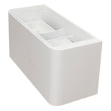 *Clearance* Tura Smooth 1200mm Curved Wall Hung Vanity Cabinet, Matte White