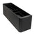 Tura Smooth 1800mm Curved Wall Hung Vanity Cabinet, Matte Black
