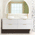 Tura Smooth 1800mm Curved Wall Hung Vanity Cabinet, Matte White