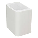 *Clearance* Tura Smooth Ensuite 600mm Curved Wall Hung Vanity Cabinet, Matte White
