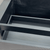 Tura Groove 900mm Curved Wall Hung Vanity Cabinet, Matte Black