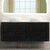 Tura Groove 1500mm Curved Wall Hung Vanity Cabinet, Matte Black