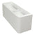 Tura Groove 1500mm Curved Wall Hung Vanity Cabinet, Matte White