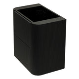 *Clearance* Tura Groove Ensuite 600mm Curved Wall Hung Vanity Cabinet, Matte Black