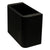 Tura Groove Ensuite 750mm Curved Wall Hung Vanity Cabinet, Matte Black