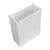 Tura Smooth Petite 500mm Curved Wall Hung Slim Vanity Cabinet, Matte White