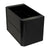 Tura Shaker 900mm Curved Wall Hung Vanity Cabinet, Matte Black