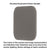 Kiki 800mm Towel Bar, PVD Brushed Gunmetal