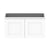 ADP London Wall Hung 750mm Single Right Offset Bowl Vanity Cabinet