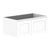ADP London Wall Hung 900mm Single Center Bowl Vanity Cabinet