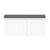 ADP London Wall Hung 900mm Single Center Bowl Vanity Cabinet