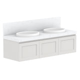 ADP London Wall Hung 1500mm Double Bowl Vanity Cabinet