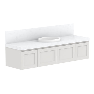 ADP London Wall Hung 1800mm Single Center Bowl Vanity Cabinet