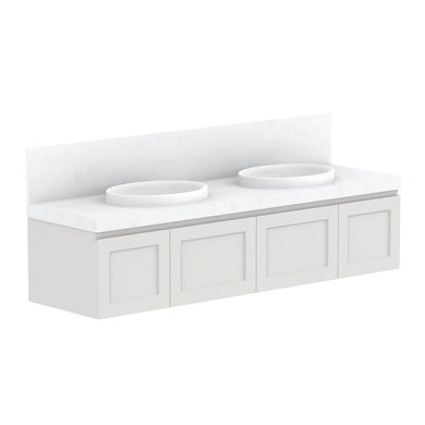 ADP London Wall Hung 1800mm Double Bowl Vanity Cabinet