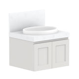 ADP London Wall Hung 600mm Single Center Bowl Vanity Cabinet