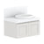 ADP London Wall Hung 750mm Single Right Offset Bowl Vanity Cabinet
