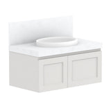 ADP London Wall Hung 900mm Single Center Bowl Vanity Cabinet