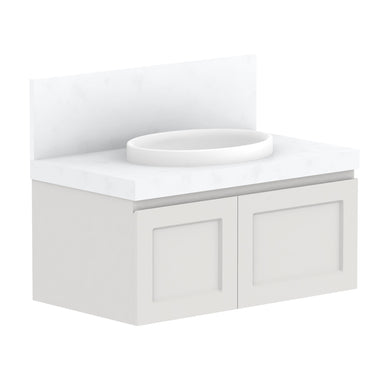 ADP London Wall Hung 900mm Single Center Bowl Vanity Cabinet