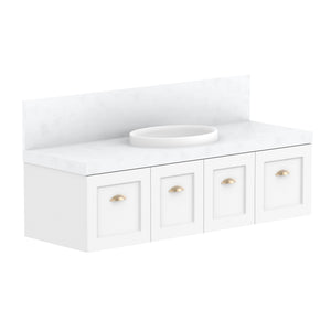 ADP London Wall Hung 1500mm Single Center Bowl Vanity Cabinet