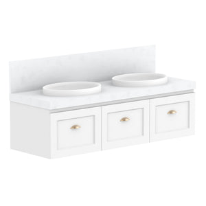 ADP London Wall Hung 1500mm Double Bowl Vanity Cabinet
