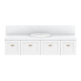 ADP London Wall Hung 1800mm Single Center Bowl Vanity Cabinet