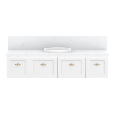 ADP London Wall Hung 1800mm Single Center Bowl Vanity Cabinet