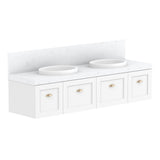 ADP London Wall Hung 1800mm Double Bowl Vanity Cabinet