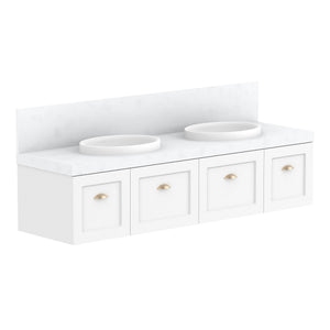 ADP London Wall Hung 1800mm Double Bowl Vanity Cabinet
