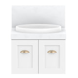 ADP London Wall Hung 600mm Single Center Bowl Vanity Cabinet