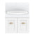 ADP London Wall Hung 600mm Single Center Bowl Vanity Cabinet