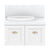 ADP London Wall Hung 750mm Single Left Offset Bowl Vanity Cabinet