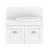 ADP London Wall Hung 750mm Single Right Offset Bowl Vanity Cabinet