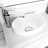 ADP London Mini Wall Hung 600mm Single Left Offset Bowl Vanity Cabinet