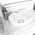 ADP London Mini Wall Hung 600mm Single Left Offset Bowl Vanity Cabinet