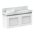 ADP London Mini Wall Hung 900mm Single Left Offset Bowl Vanity Cabinet