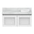 ADP London Mini Wall Hung 900mm Single Right Offset Bowl Vanity Cabinet