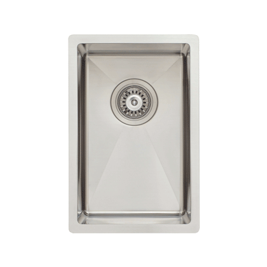 Retto II 290mm x 440mm x 230mm Small Stainless Steel Sink, Brushed SS Nickel
