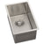 Retto II 290mm x 440mm x 230mm Small Stainless Steel Sink, Brushed SS Nickel