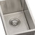 Retto II 290mm x 440mm x 230mm Small Stainless Steel Sink, Brushed SS Nickel