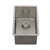 Retto II 290mm x 440mm x 230mm Small Stainless Steel Sink, Brushed SS Nickel