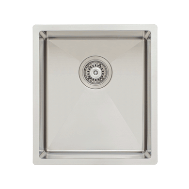 Retto II 390mm x 440mm x 230mm Stainless Steel Sink, Brushed SS Nickel