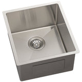 Retto II 390mm x 440mm x 230mm Stainless Steel Sink, Brushed SS Nickel