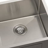 Retto II 450mm x 450mm x 230mm Stainless Steel Sink, Brushed SS Nickel