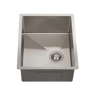 Retto II 550mm x 450mm x 230mm Stainless Steel Sink, Brushed SS Nickel
