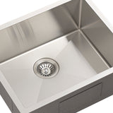 Retto II 550mm x 450mm x 230mm Stainless Steel Sink, Brushed SS Nickel