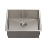 Retto II 550mm x 450mm x 230mm Stainless Steel Sink, Brushed SS Nickel