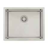 Retto II 550mm x 450mm x 300mm Extra Height Stainless Steel Sink, Brushed SS Nickel