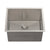 Retto II 550mm x 450mm x 300mm Extra Height Stainless Steel Sink, Brushed SS Nickel